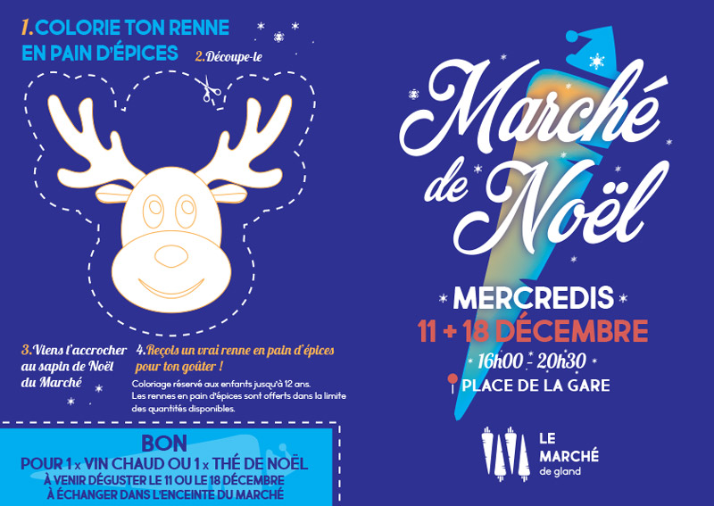 Flyer PDF marché de Noël 2024